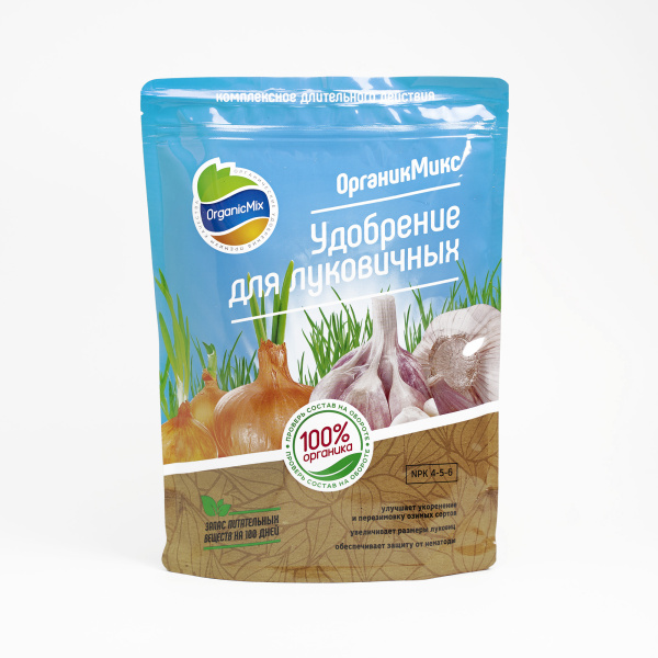 Удобрение "ОрганикМикс" для луковичных 850г, изображение 0