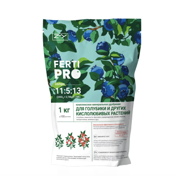 FertiPRO COMPO Минеральное удобрение для голубики 1 кг