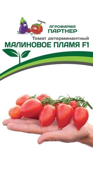 Партнер Томат МАЛИНОВОЕ ПЛАМЯ F1 ^(10шт) 2-ной пак