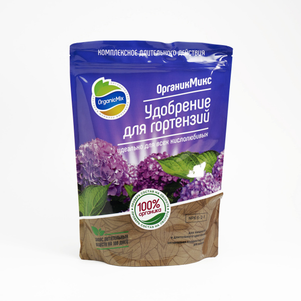 Удобрение "ОрганикМикс" для гортензий 800г