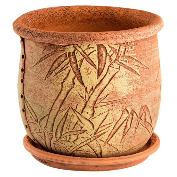 Горшок керамический "Бамбук", D12