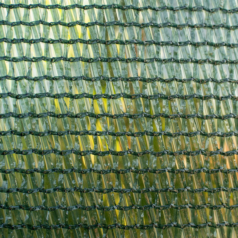 Сетка для притенения от солнца (в комп.с клипсой 19 шт.), размер 3х6 м. 55% затенения, темно-зеленый, изображение 4