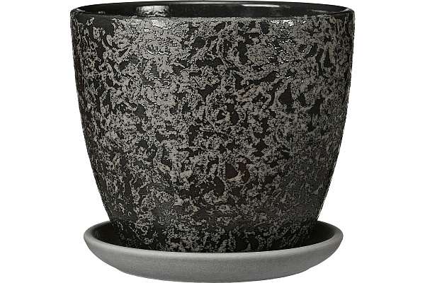 Горшок Маджента черный крокус №2 D150мм 1,4л