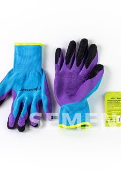 Перчатки Unitraum размер 8 цвет голубой/фиолетовый/черный UN-L207-8 фото 3