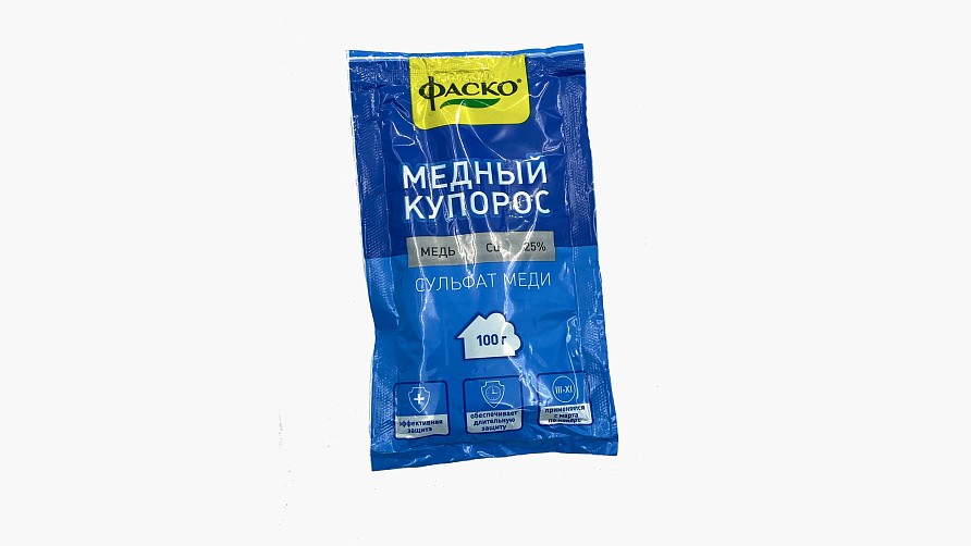 ФАСКО – Медный купорос 100г, изображение 1