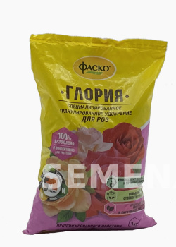  ФАСКО – Удобрение минеральное 5М-гранула для роз "Глория" 1кг фото 1
