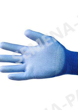 Перчатки Unitraum размер 8 цвет синий/голубой UN-B004-9 фото 1