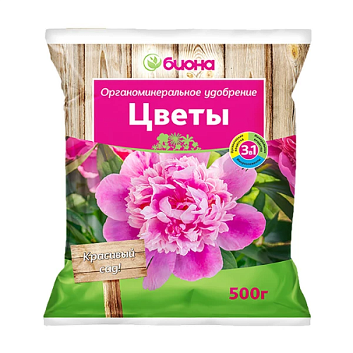 Биона-Цветы, 500г, ОМУ