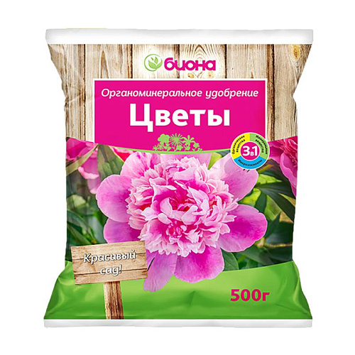 Биона-Цветы, 500г, ОМУ