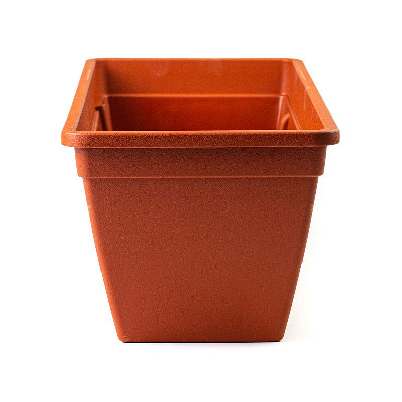 Ящик пластиковый для перил длина 50 см,высота 16 см (Мокко), изображение 9