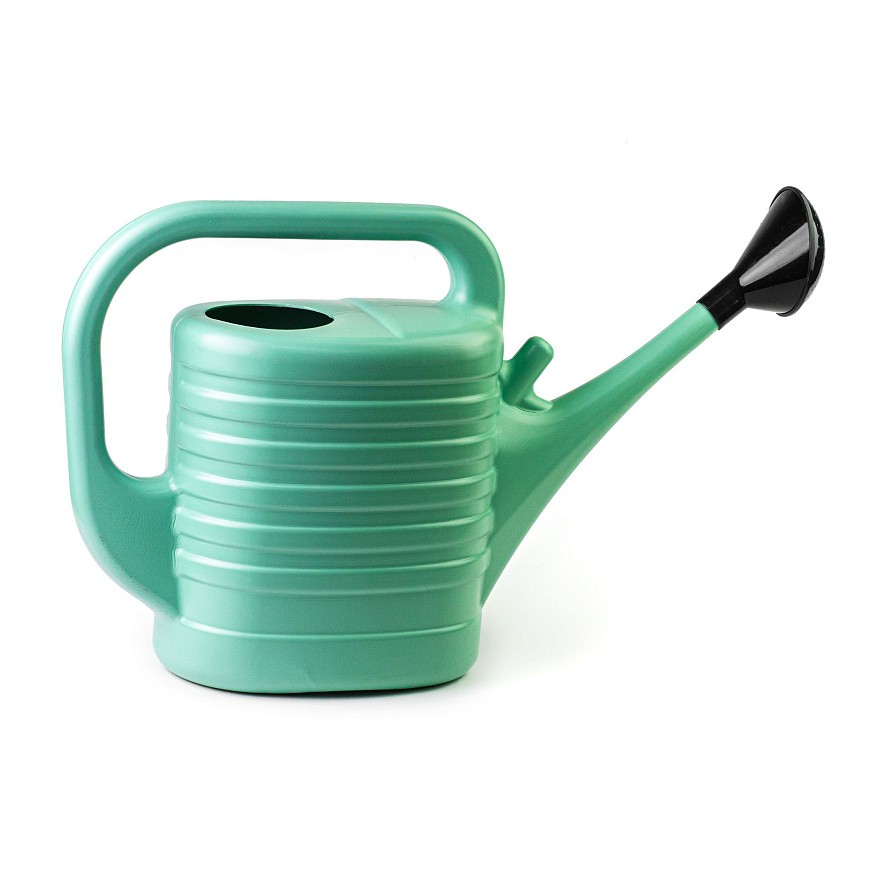 Лейка садовая с держателями для насадки (10 л) (Шалфей), изображение 2