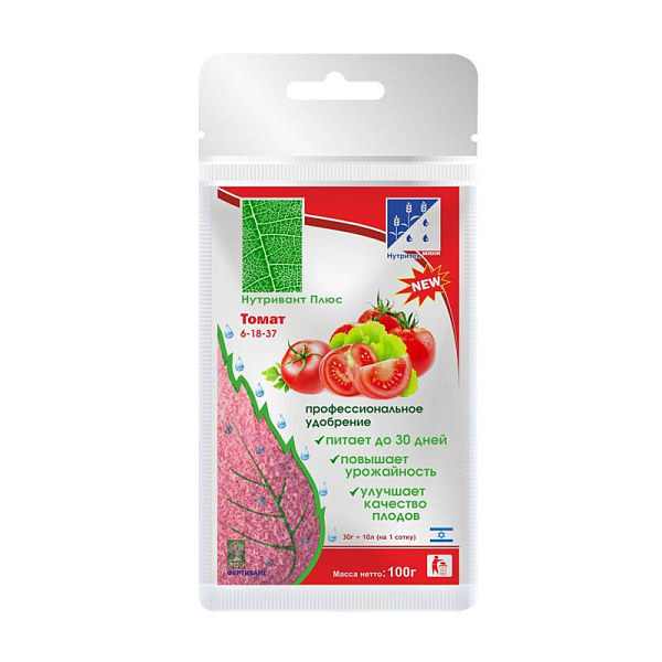 Нутривант Плюс Томат 6-18-37 (100г)