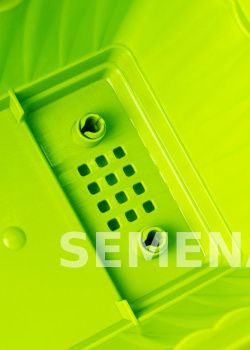 Ящик балконный пластиковый с поддоном длина 50 см, высота 16,5 см (Зеленый киви) фото 5
