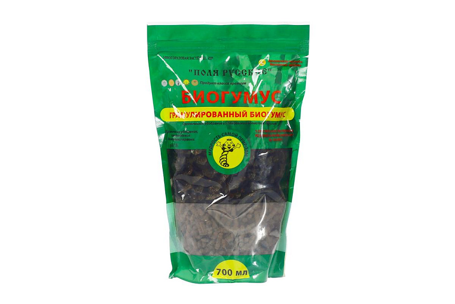"АКЦИЯ" Гранулированное органическое удобрение "Биогумус" 0,7л, изображение 0