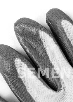 Перчатки Unitraum размер 8 цвет белый/серый UN-N001-8 фото 5
