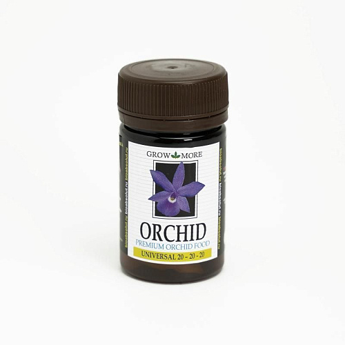 Подкормка для орхидей GROW MORE ORCHID UNIVERSAL FORMULA 20-20-20 (25г)