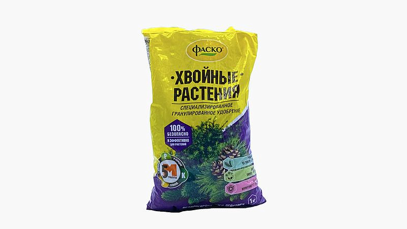  ФАСКО – Удобрение минеральное 5М-гранула для хвойных растений 1кг, изображение 3