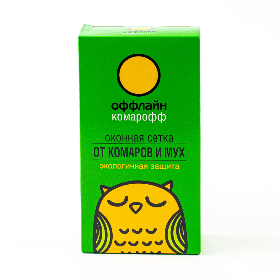 Комарофф оффлайн Сетка от комаров и мух (белая)NEW, изображение 1