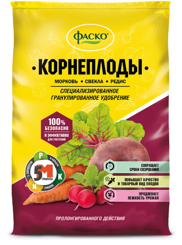 ФАСКО – Удобрение минеральное 5М-гранула для корнеплодов 1кг