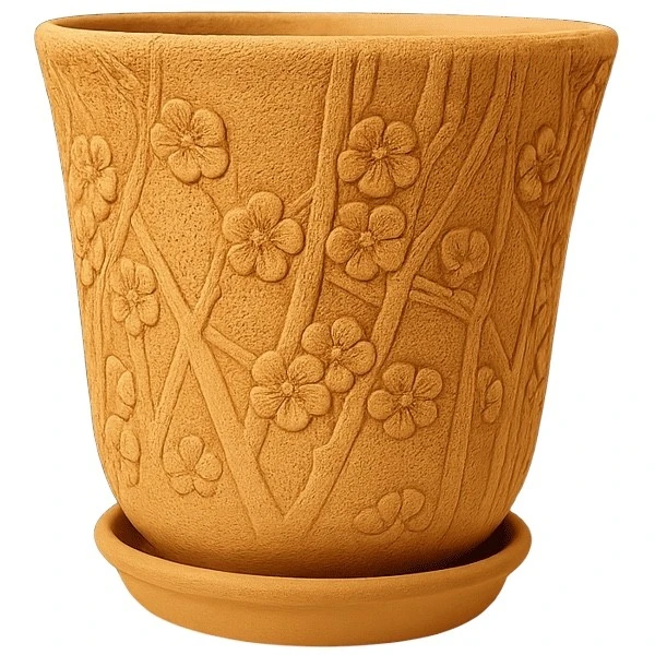 Горшок керамический "Сакура", D19