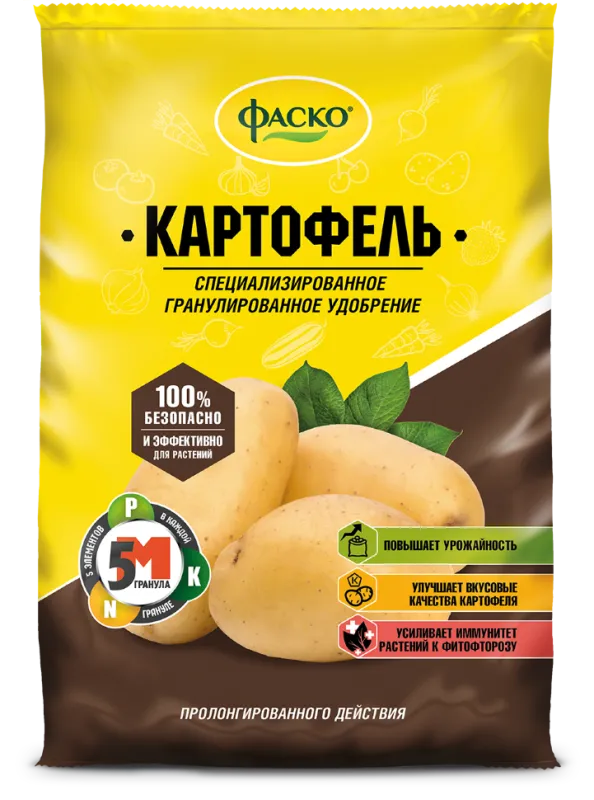  ФАСКО – Удобрение минеральное 5М-гранула для картофеля 1кг фото, описание