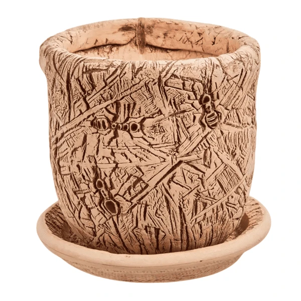 Горшок керамический "Муравьи", D19