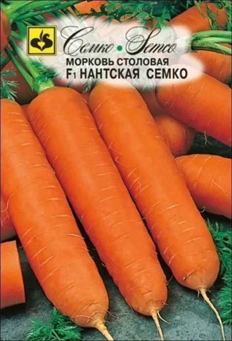 Семко Морковь НАНТСКАЯ СЕМКО F1 ^(1г) фото, описание
