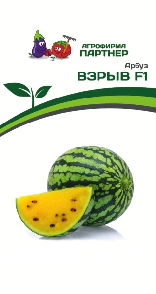 Партнер Арбуз ВЗРЫВ F1 ^(5шт) 2-ной пак, изображение 0