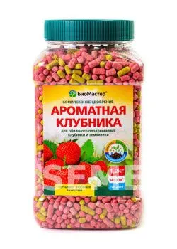 БиоМастер-Ароматная клубника, 1,2кг комплексное удобрение фото 1