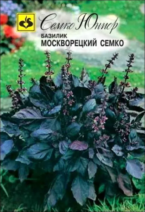 Семко Базилик фиолетовый МОСКВОРЕЦКИЙ СЕМКО ^(1г) фото, описание