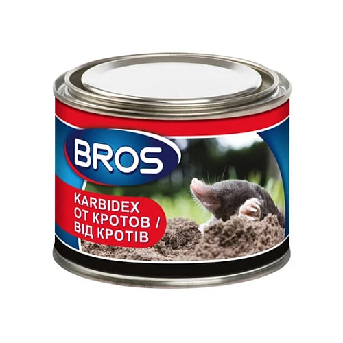BROS – KARBIDEX ОТ КРОТОВ И ЗЕМЛЕРОЕК 500г