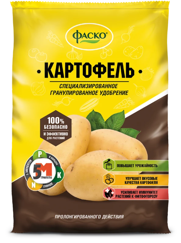  ФАСКО – Удобрение минеральное 5М-гранула для картофеля 1кг