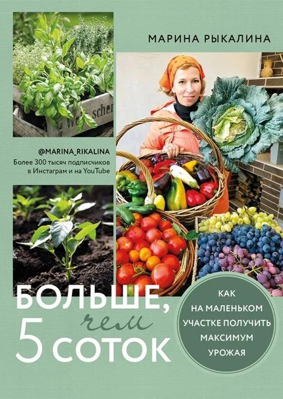 Книга Марины Рыкалиной «Больше, чем 5 соток» фото, описание