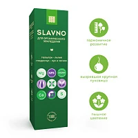 SLAVNO органическая подкормка "ТЮЛЬПАН - ЛИЛИЯ - ГЛАДИОЛУС - ЛУК и ЧЕСНОК", 1 кг