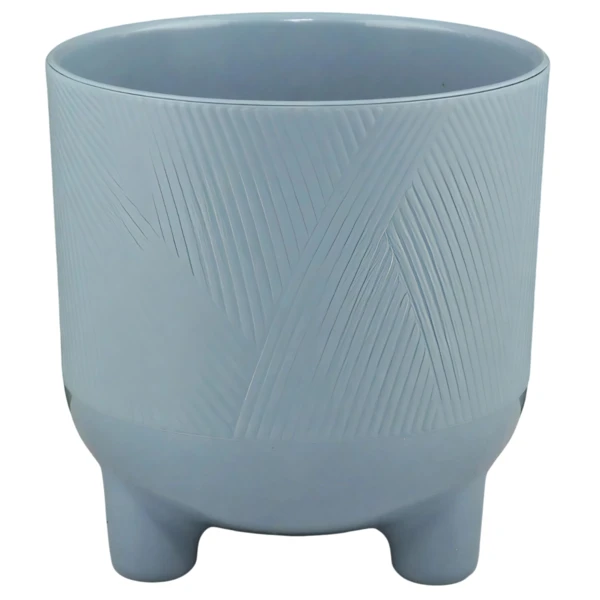 Кашпо "Фита", пластик, ментол 4,3л