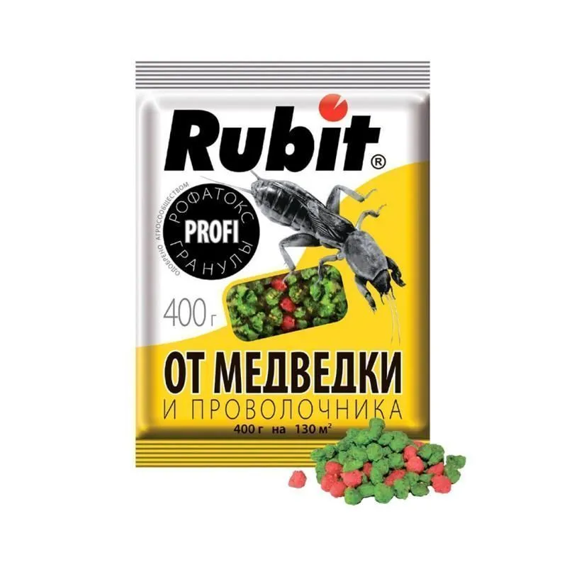Рубит гранулы от Медведки 400 г фото, описание