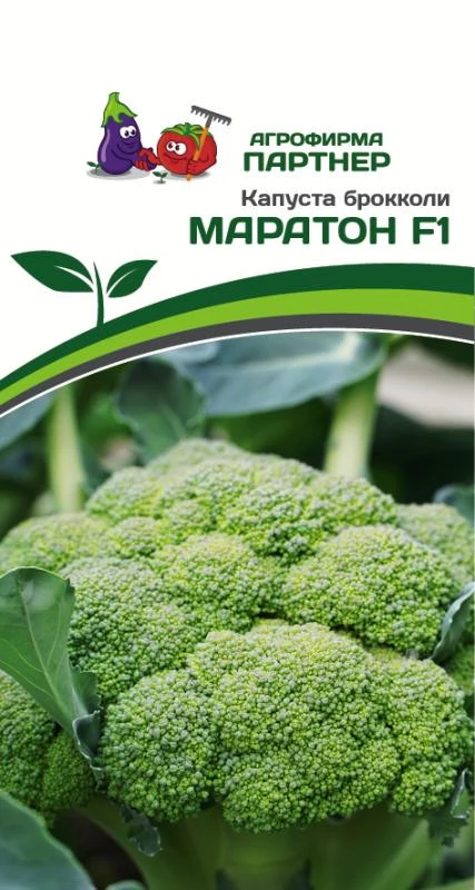 Партнер Капуста брокколи МАРАТОН F1 ^(10шт) фото, описание
