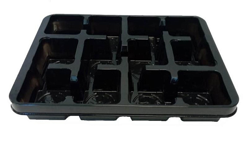 Транспортная кассета 12 ячеек под горшок 9х9 (стандарт)