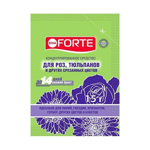 Bona Forte Средство сухое для срезанных цветов 15 г