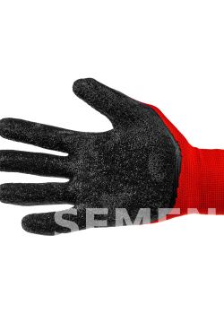 Перчатки Unitraum размер 8 цвет красный/черный UN-KSL112-8 фото 1